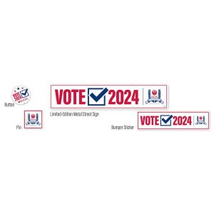Ruger 7th Editon Collector's Series "Vote 2024" 10/22 Rifle .22Lr 10rd Magazine(1) 18.5'' Barrel American Flag Camo Stock BX-Trigger