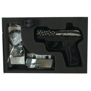 Ruger Max-9 Pro Optic Ready Handgun 9mm Luger 12rd Magazine 3.2" Barrel Flag Engraved