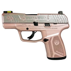 Ruger "Rose Gold Frame/Rose Engraved Slide" Max-9 Pro Handgun 9mm Luger 12rd Magazine 3.2" Barrel Optic Ready