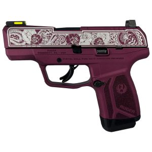 Ruger "Black Cherry Frame/Paisley Slide" Max-9 Pro Handgun 9mm Luger 12rd Magazine 3.2" Barrel Optic Ready