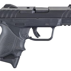 Ruger Security-9 Compact Handgun 9mm Luger 10rd Magazine 3.42" Barrel Hogue Grip Sleeve Black