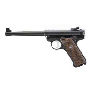 Ruger 75th Anniversary MARK IV Standard Handgun .22 LR 10rd Magazines(2) 6.88" Barrel Wood Laminate Grips