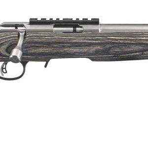 Ruger American Rimfire Target Rifle 17 HMR 9rd Magazine 18" Barrel Black Laminate
