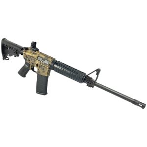Ruger "Custom Marble Distressed" AR-556 Rifle 5.56mm NATO 30rd Mag 16.10" Barrel Custom Stock Finish