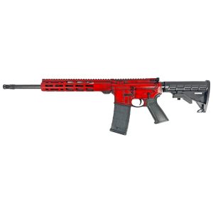 Ruger "Red Distressed" AR-556 Rifle 5.56mm NATO 30rd Mag 16.10" Barrel Custom Stock Finish
