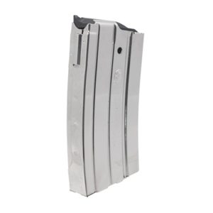 Ruger Mini-14 Rifle Magazine Nickel 5.56 NATO/.223 Rem 20/rd