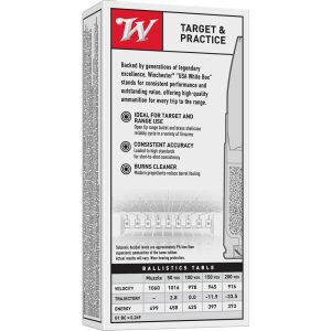 Winchester USA Rifle Ammunition .300 AAC Blackout 200 gr. FMJBT 1060 fps 20/ct