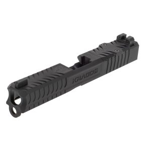 CMC Triggers Kragos Handgun Slide for Glock 19 Gen 3 RMR Black