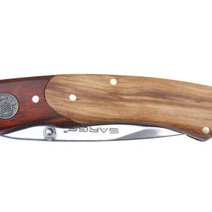 Sarge Knives Ranger - Two Tone Wooden Liner Locking Knife