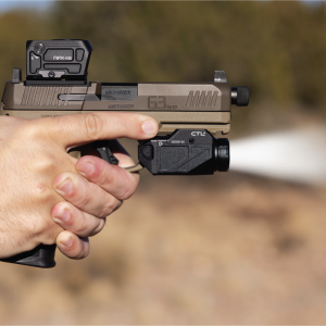 Viridian RFX45 Closed Emitter Green Dot Reflex Sight - ACRO Compatible INSTANT-On / Glock MOS Adapter