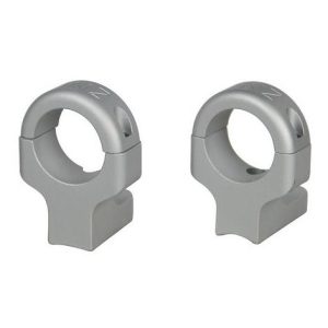 DNZ  Game Reaper 2     2-Piece Ringmount (2 screws) - 1" High Silver Fits Howa 1500 Mossberg 100ATR 4X4 MVP Weatherby Vanguard Remington 7007217227