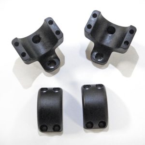 DNZ Game Reaper 2 Scope Rings Browning A-Bolt 3 / Savage All Round 1" Medium (4 screw) Black