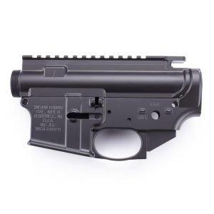 Wilson Combat AR-15 Receiver Set Lower/Upper Matched Set Forged Closed Triggerguard Black