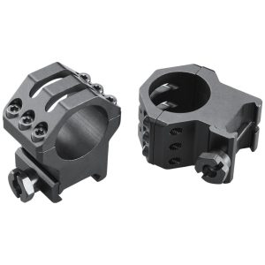 Weaver 6-Hole Aluminum Scope Rings 1" X-High Matte