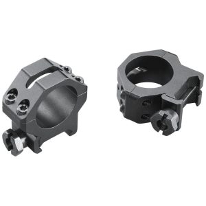 Weaver 4-Hole Skeleton Aluminum Scope Rings 1" Medium Matte