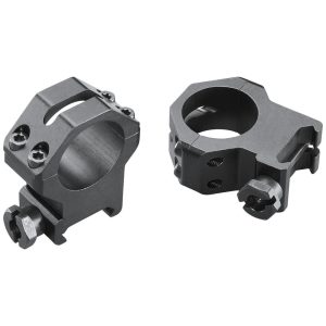 Weaver 4-Hole Skeleton Aluminum Scope Rings 1" X-High Matte