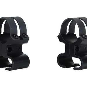 Weaver See-Thru Steel Lock Ringmount (Baseless System) - 1" .22 Tip Off Black