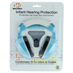 Walker's Infant to Toddler Passive Ear Muffs 20dB Baby Blue