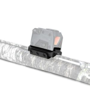 Warne Shotgun Rib Mount for Aimpoint ACRO Red Dot Black - MOUNT ONLY