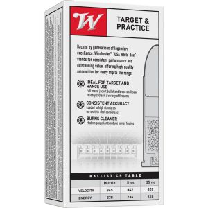 Winchester USA Handgun Ammunition .38 Spl 150 gr LRN  50/ct