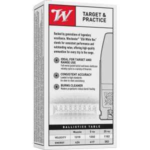 Winchester USA Handgun Ammunition .38 Super (+P) 130 gr FMJ 50/ct