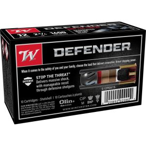 Winchester Supreme Elite PDX1 Personal Defense Shotgun Ammunition 12 ga 2-3/4" 1 oz Slug 1600 fps 10/ct