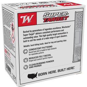 Winchester Super-Target Shotshells 12 ga 2-3/4" 1 oz 1250 fps #7.5 25/ct