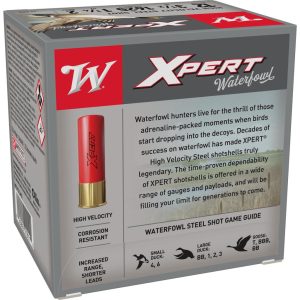 Winchester Xpert High-Velocity Steel Shotshells 12 ga 3-1/2" 1-1/4 o 1625 fps #2 25/ct