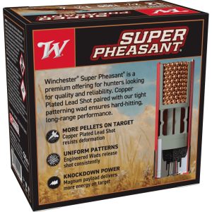Winchester Super-X Super Pheasant Shotshells 12 ga 2-3/4" 1-3/8 oz 1450 fps #4 25/ct
