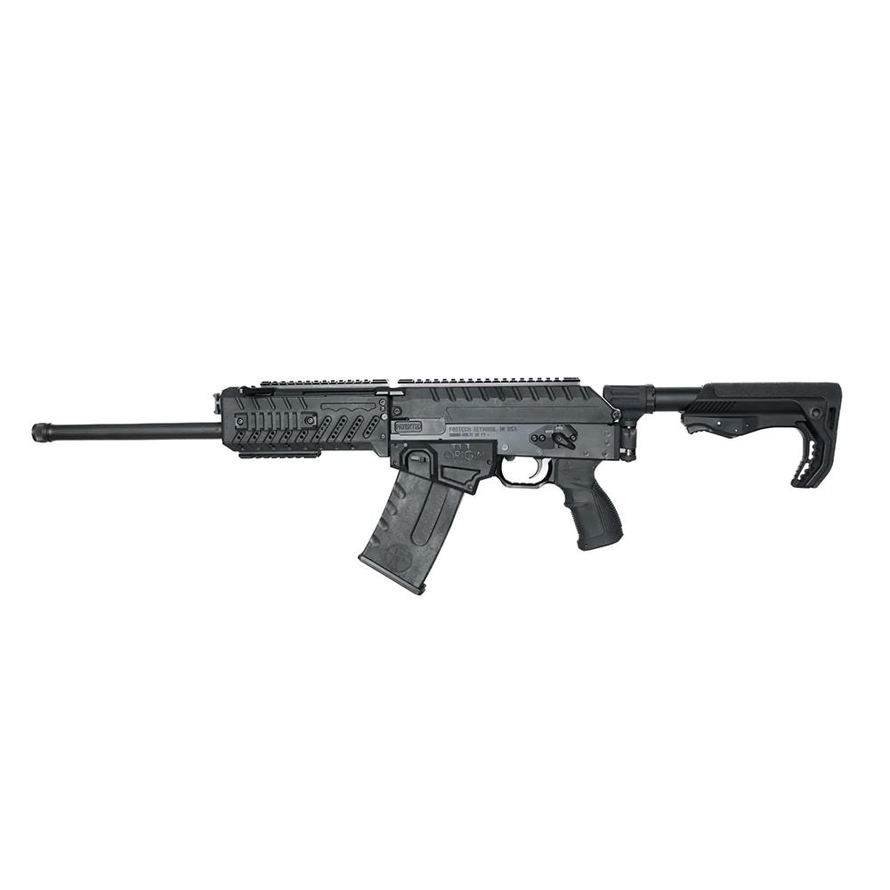 Fostech Origin 12 Gen 2 Long Barrel Shotgun 12ga 2-3/4" Chamber 5rd Magazine 18.5" Barrel Black