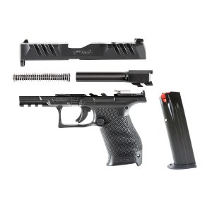 Walther PDP Compact Optic Ready Handgun 9mm Luger 15rd Magazine 4" Barrel Black Polymer 2 Mags Incl/