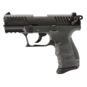 Walther P22 Handgun .22 LR 10rd Magazine 3.42" Barrel Tungsten Grey with Black Slide