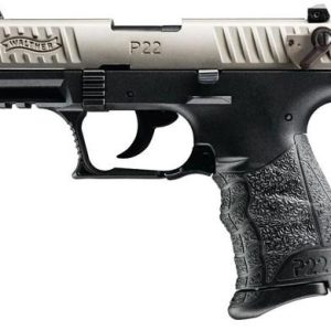 Walther P22Q .22LR 10rd Magazine 3.4" Barrel Nickel