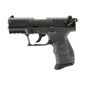 Walther P22Q Handgun .22 LR 10/rd Magazines (2) 3.42" Barrel Tungsten Grey