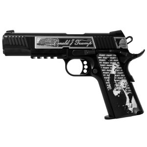 Walther Hammerli Arms Forge H1 "Trump Fight" Handgun .22 LR 12rd Magazines(2) 5" Barrel  Black Frame