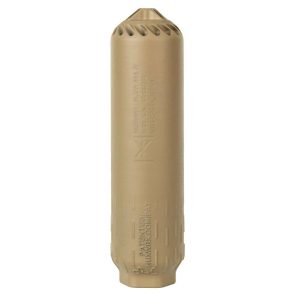 Huxwrx Flow 556 TI Flash Cap Suppressor with Flash Hider 1/2x28 FDE
