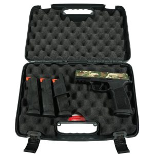 Sig Sauer P365 "MuiltiCam" XMACRO TACOPS Handgun 9mm Luger 17rd Magazines(4) 3.7" Barrel Black Grip