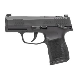 Sig Sauer P365 Handgun 9mm Luger 10rd Magazine (2) 3.1" Barrel Black Night Sights Optic Ready- CA Compliant