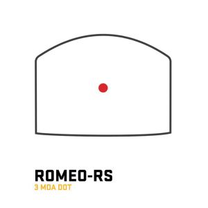 Sig Sauer Romeo-RS Compact Red Dot 3 MOA Dot Black