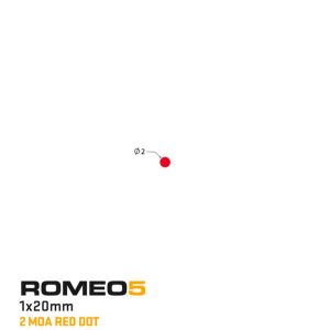 Sig Sauer ROMEO5 Red Dot Sight M1913 & Juliet3 3x Magnifier Combo - 1x20mm 2 MOA Red Dot Black Matte