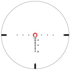Sig Sauer TANGO6T Rifle Scope 1-6x24 30mm FFP 5.56/7.62 Horseshoe Dot Illum FDE