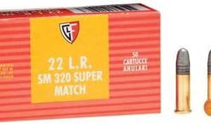 Fiocchi Exacta Super Match Exacta Rifle .22 LR 40 gr LRN Rimfire Ammo- 50/box