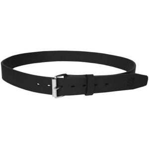 Blackhawk EDC Gun Belt - Std Buckle Black Leather 34 / 38 Hang Tag