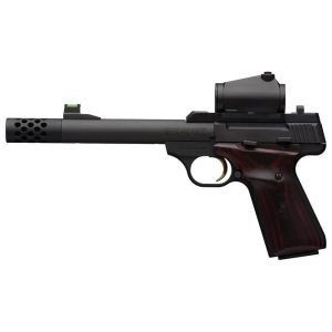 Browning Buck Mark Hunter 5.9 Handgun .22 LR 10rd Magazine 5.9" Threaded Barrel Vortex Crossfire Red Dot Sight