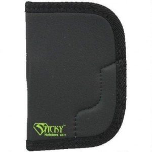 Sticky Holsters Large Sticky Pocket Holster for 3" Revolvers Grey Ambi
