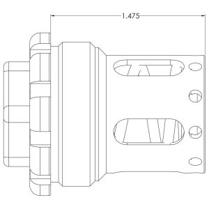 YHM Nielsen Booster Hub Adapter NO Piston