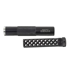 Inland AM-22 Direct Thread Suppressor - .22 Rimfire Aluminum Black 1/2x28