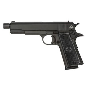 Rock Island M1911 GI Standard Full Size Handgun .45 ACP 8/rd Magazine 5" Threaded Barrel Black
