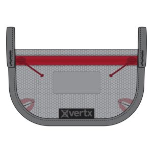 Vertx Overflow Mesh Pouch Small Grey 2/ct