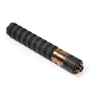 Q Erector 9 Suppressor 9mm Luger 8.7" with 1/2-28 Piston Black